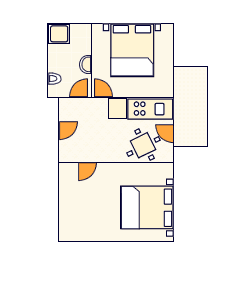 Ground-plan of the apartment - 5 - A5